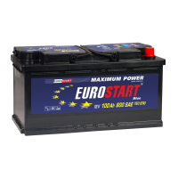 Аккумулятор Eurostart Blue 100Ач обратная																														