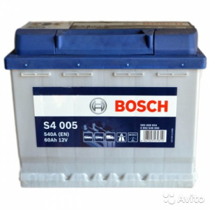 Аккумулятор Bosch  6 СТ 74Ач 680А