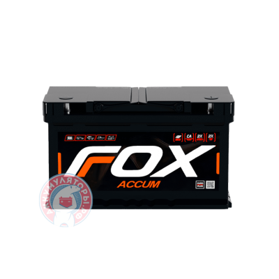 Аккумулятор Foxaccum 6 CT 75Ач оп низкий