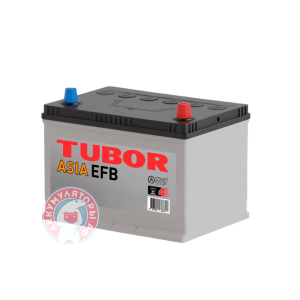 Аккумулятор Tubor EFB 6 СТ 70Ач оп D23