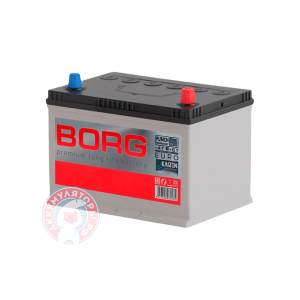 Аккумулятор Borg Premium 6 СТ 75Ач D26 