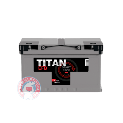 Аккумулятор Titan EFB 6 СТ 60Ач оп