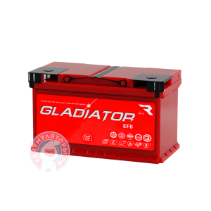 Аккумулятор Gladiator EFB 6 СТ 77Ач оп