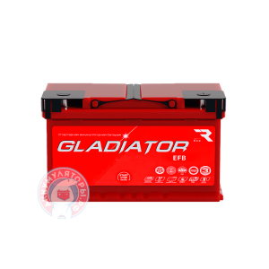 Аккумулятор Gladiator EFB 6 СТ 77Ач оп
