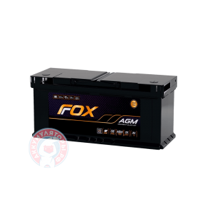 Аккумулятор Fox AGM 6 CT 110Ач оп