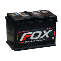 Аккумулятор FOXACCUM 6 CT 75Ач 720А 