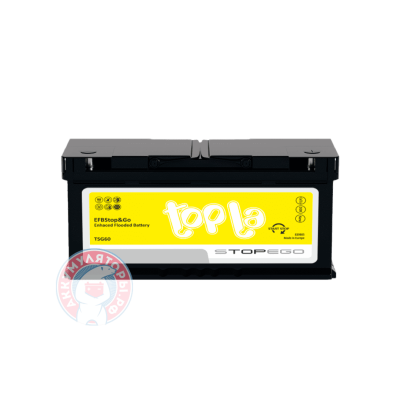 Аккумулятор Topla EFB Stop&Go  6 СТ 90Ач 850А обратная