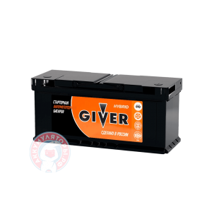 Аккумулятор Giver Hybrid 6 СТ 100Ач оп