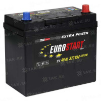 Аккумулятор Eurostart Extra Power 45Ач обратная																													