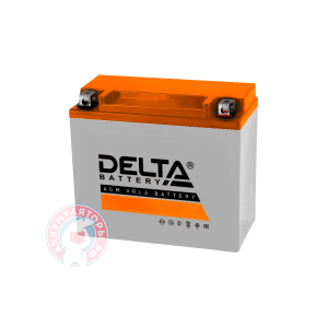 Аккумулятор Delta СТ 16 (YTX16-BS) (СТ1216.1)