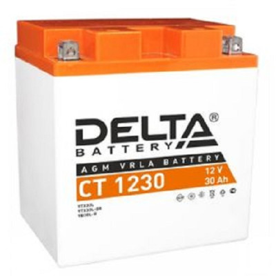 Мото аккумулятор Delta СТ 12V Ytx9-Bs 9 Ач 135 А 150x66x95 прямая