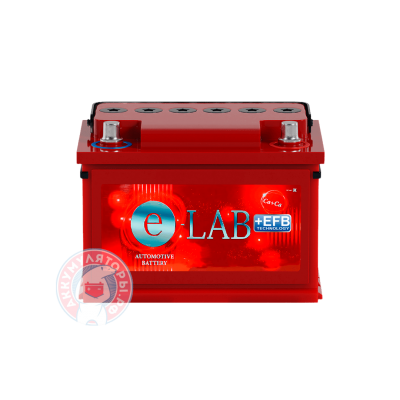 Аккумулятор E-Lab EFB 6 СТ 62Ач оп