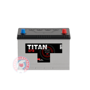 Аккумулятор Titan EFB 6 СТ 80Ач оп D26