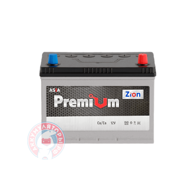 Аккумулятор Zion Premium 6 СТ 75Ач D26