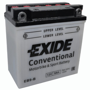 Аккумулятор  Exide AGM 6 СТ 9Ач 85А (EB9-B) (YB9-B)