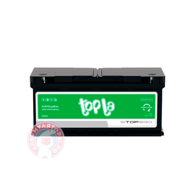 Аккумулятор Topla  AGM Stop&Go 6 СТ 95Ач 850А обратная