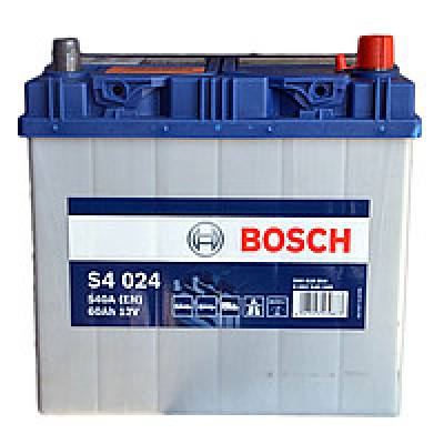 Аккумулятор Bosch S4 Asia 6 СТ 60 Ач 570 А 232x173x225 обратная