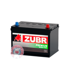Аккумулятор Zubr Premium 6 СТ 80Ач D26