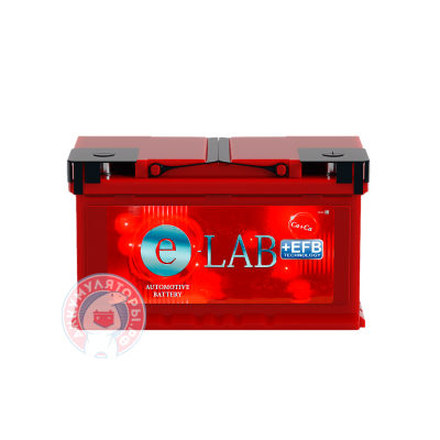 Аккумулятор E-Lab EFB 6 СТ 75Ач оп