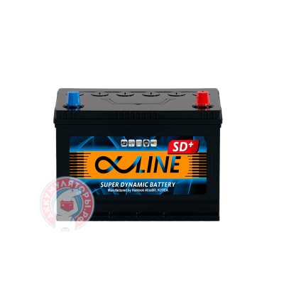 Аккумулятор Alphaline Super Dynamic 6 СТ 80Ач D23