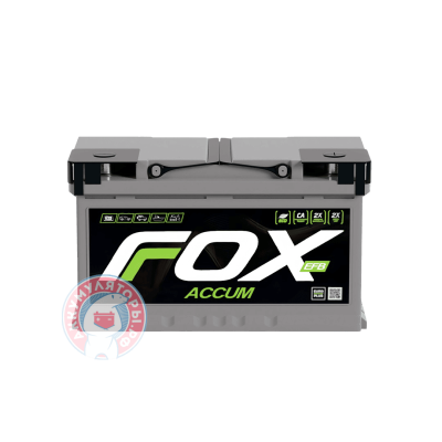 Аккумулятор Foxaccum EFB 6 CT 77Ач оп низкий