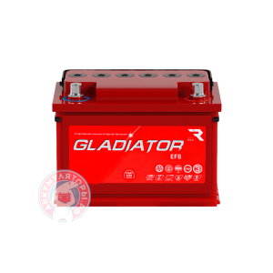 Аккумулятор Gladiator EFB 6 СТ 60Ач