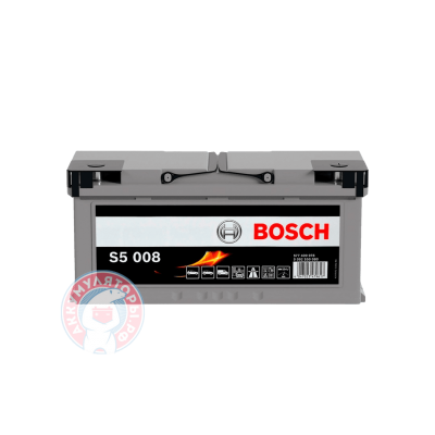 Аккумулятор Bosch S5 Silver Plus 6 СТ 100Ач оп