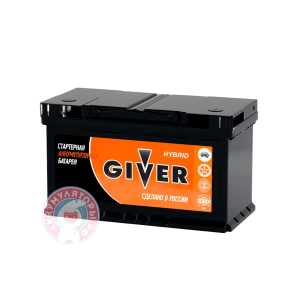 Аккумулятор Giver Hybrid 6 СТ 77Ач