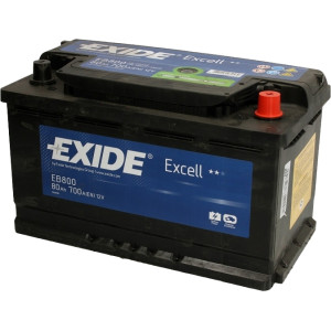 Аккумулятор Exide Exell 6 СТ 80Ач 700А обратная низкий