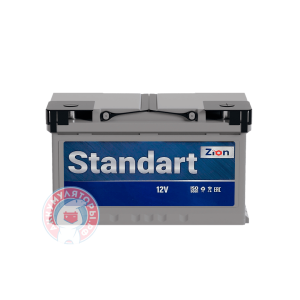 Аккумулятор Zion Standart 6 СТ 75Ач оп низкий