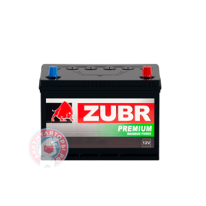 Аккумулятор Zubr Premium 6 СТ 100Ач оп D31