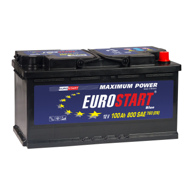 Аккумулятор EUROSTART 6 СТ 100Ач 860А Blue