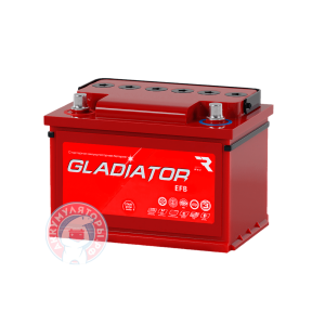 Аккумулятор Gladiator EFB 6 СТ 65Ач оп