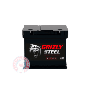 Аккумулятор Grizly Steel 6 CT 62Ач оп низкий