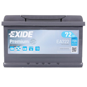 Аккумулятор Exide Premium 6 СТ 72Ач 720А обратная низкий