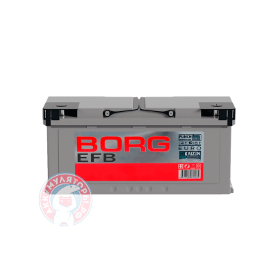 Аккумулятор Borg EFB 6 СТ 110Aч оп
